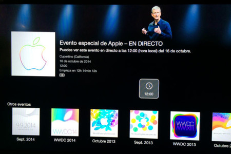 Ya está listo el canal de eventos especiales en Apple TV para la #ApplesferaKeynote16O