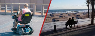Las sillitas motorizadas de abuelos ingleses han invadido Benidorm, y ahora el Ayuntamiento se pone serio: prohíbe llevar pasajeros
