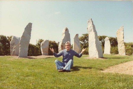 El Stonehenge que se construyó un hombre en su propio jardín