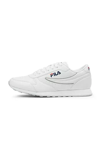 FILA Orbit men, Zapatilla Hombre, Blanco (White), 43 EU