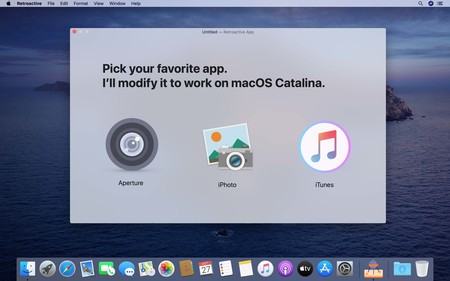Retroactive, la app que permite usar Aperture, iPhoto e iTunes en macOS Catalina