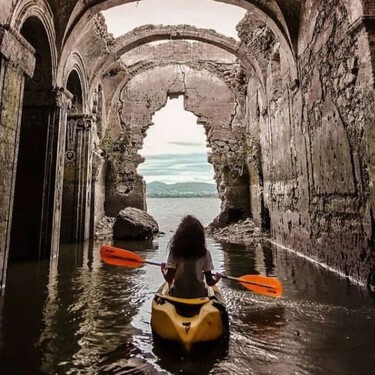 Presa de la Purísima: el destino de México que debes visitar al menos una vez en la vida para hacer kayak en una iglesia sumergida