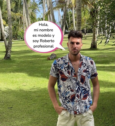 Lo que no sabías de Roberto, el novio de Andrea Gasca en 'La Última Tentación': un modelo sin muchas luces