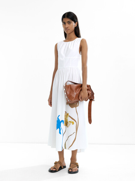 Vestido blanco en rebajas