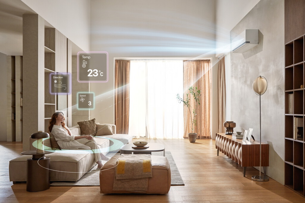 El nuevo aire acondicionado de LG quiere que gastemos menos luz y tengamos un ambiente más limpio en casa gracias a la IA 