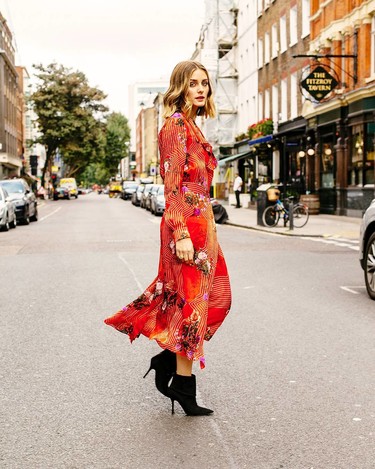 Olivia Palermo es capaz de cambiarse hasta 4 veces un mismo día y desprender estilo con cada uno de sus looks 