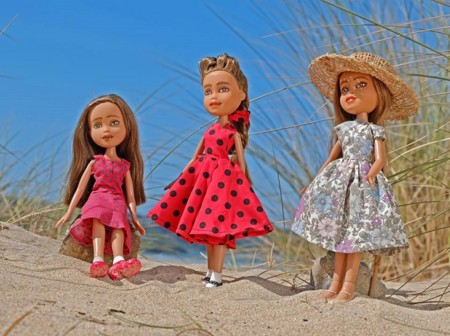 La artista diseña sus propios vestidos