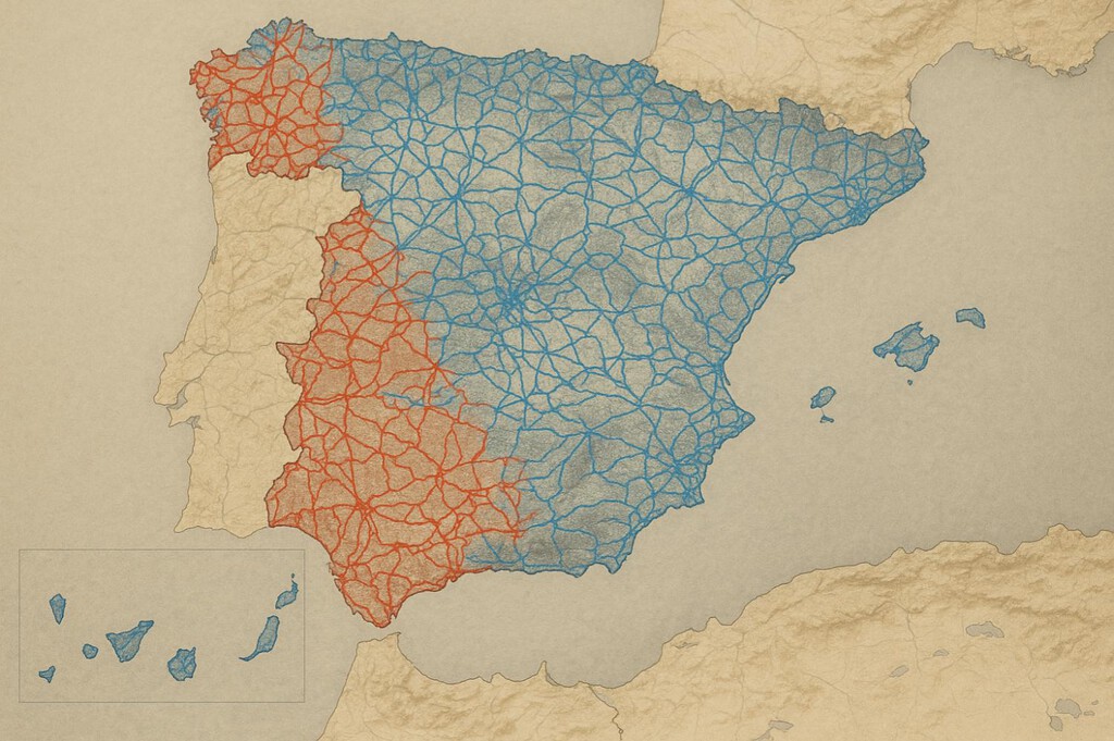 El mapa con las tarifas más baratas de cada zona. Así me ahorro mucho respecto a lo que pagaría en Movistar, Vodafone u Orange 