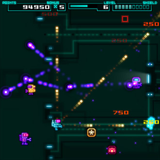 Ultratron, juego arcade de matar robots