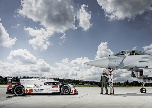 Es hora de conocer las similitudes (y diferencias) entre el Audi R18 e-tron quattro y el Eurofighter Typhoon
