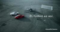 Porque el clásico entre el FC Barcelona y Real Madrid CF también se juega con los Audi R8