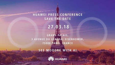 La invitación del evento de Huawei da pistas sobre la triple cámara de los P20 y P20 Plus