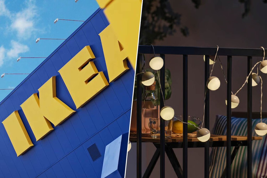 Novedad en Ikea: esta guirnalda solar por menos de 10 euros con la que tendrás luz en la terraza o balcón