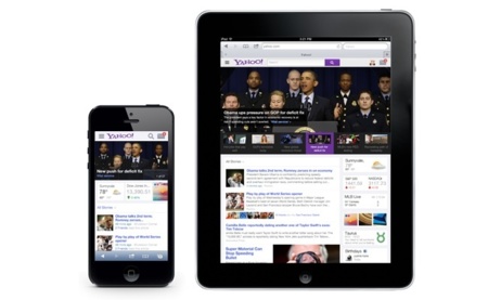 yahoo web movil tableta