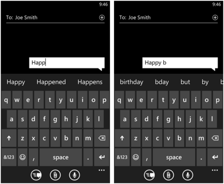Microsoft revela los secretos dentro de su teclado de Windows Phone 8