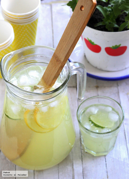 Receta americana de limonada casera