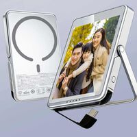 No se cómo clasificar lo más nuevo de Xiaomi, pero básicamente es una batería externa y marco de fotos digital combinados 