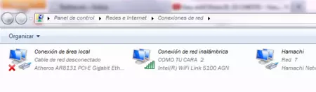 Conexiones de red en Windows