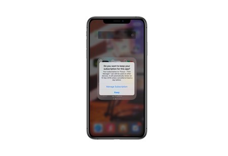 iOS 13 avisará a los usuarios al borrar una app con suscripción activa para mantenerla o cancelarla también