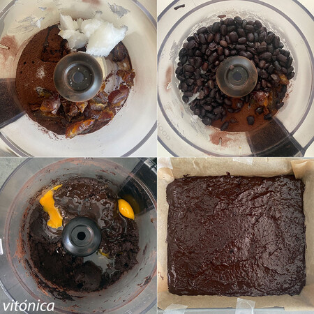 Brownie Alubias Pasos