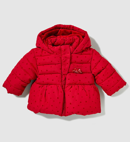 Parka Acolchada Roja Bebe