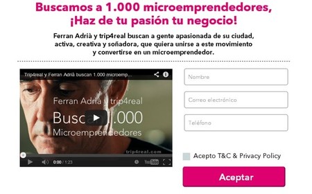 ¿Emprenderías con Ferrán Adriá?