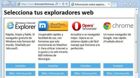 Microsoft ya no tendrá que seguir anunciando a otros navegadores en Windows en la Unión Europea