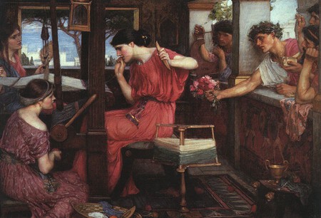 Johnwilliamwaterhouse Penelopeandthesuitors 1912