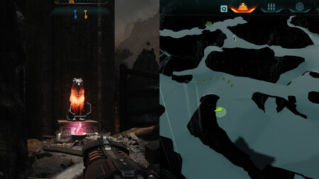 Lobo Oculto En Escombros