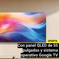Ya es Black Friday (oficialmente) en El Corte Inglés: esta tele QLED con Google TV está ahora a precio de outlet