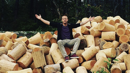 Rockit Log Speaker Designboom 05