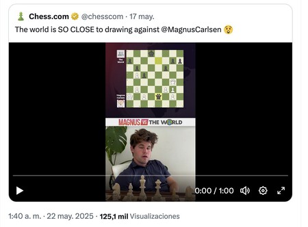 Chess.com X post