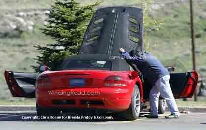 2008 Dodge Viper, primeras fotos espía