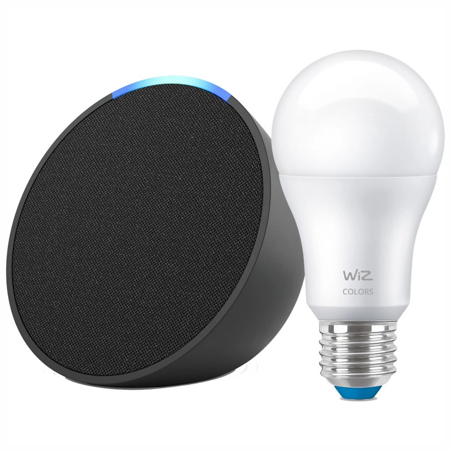 Echo Pop + Bombilla WiZ