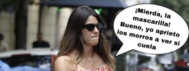 La pillada a Laura Matamoros sin mascarilla por la que han saltado todas las alarmas ¡Policías de balcón, arrestadla!