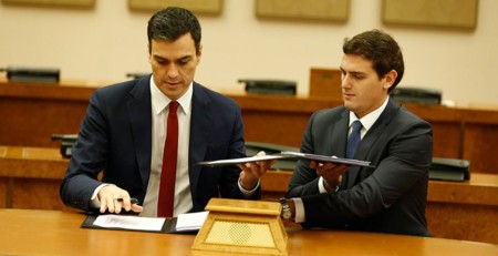 Acuerdo Psoe Ciudadanos