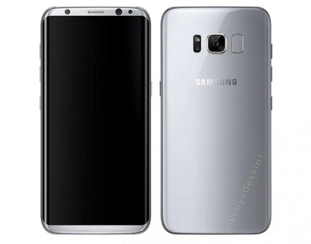 噂に基づいてGalaxy S8のデザインの可能性を再現