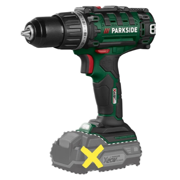 Atornilladora taladradora recargable 20 V
