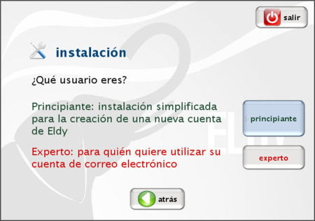 Eldy, tipo de usuario