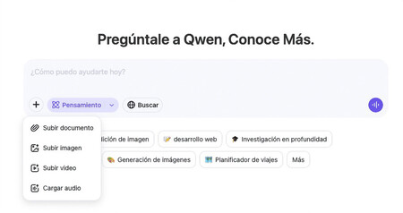 Qwen no se queda corta en opciones. Y es muy coherentee