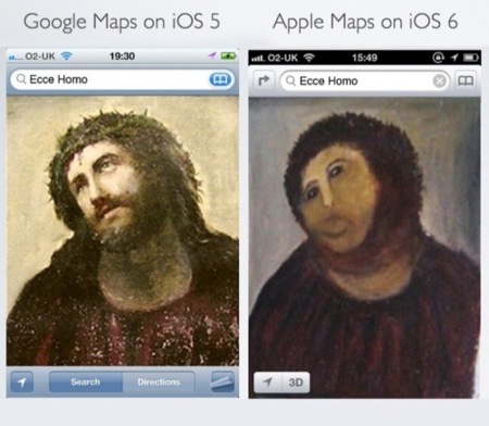 Imagen de la semana: análisis (con mucho humor) de los mapas de Apple en iOS6