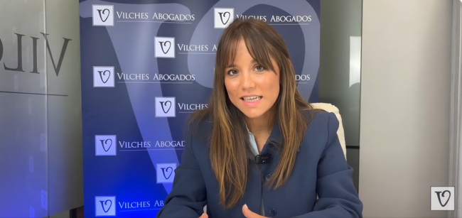 Blanca Palmero, abogada de Vilches Abogados