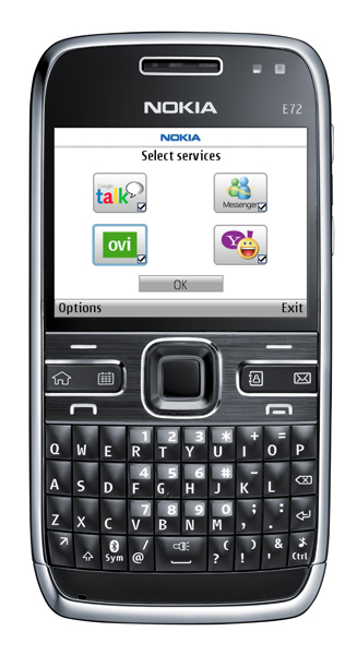 Nokia E72 listo para llegar a las tiendas