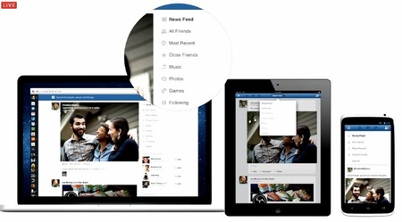 Facebook quiere dar más protagonismo a las fotografías en su nuevo diseño
