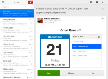 Gmail 2.0 para iOS, mejorando lo presente