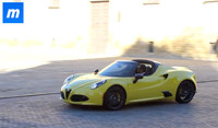 Alfa Romeo 4C Spider, después de las fotos llega el vídeo