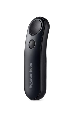 Kobo Remote | Pasa-páginas | Compatible con eReaders Kobo | Lectura Manos Libres | Ergonómico | Conexión Bluetooth® | Negro