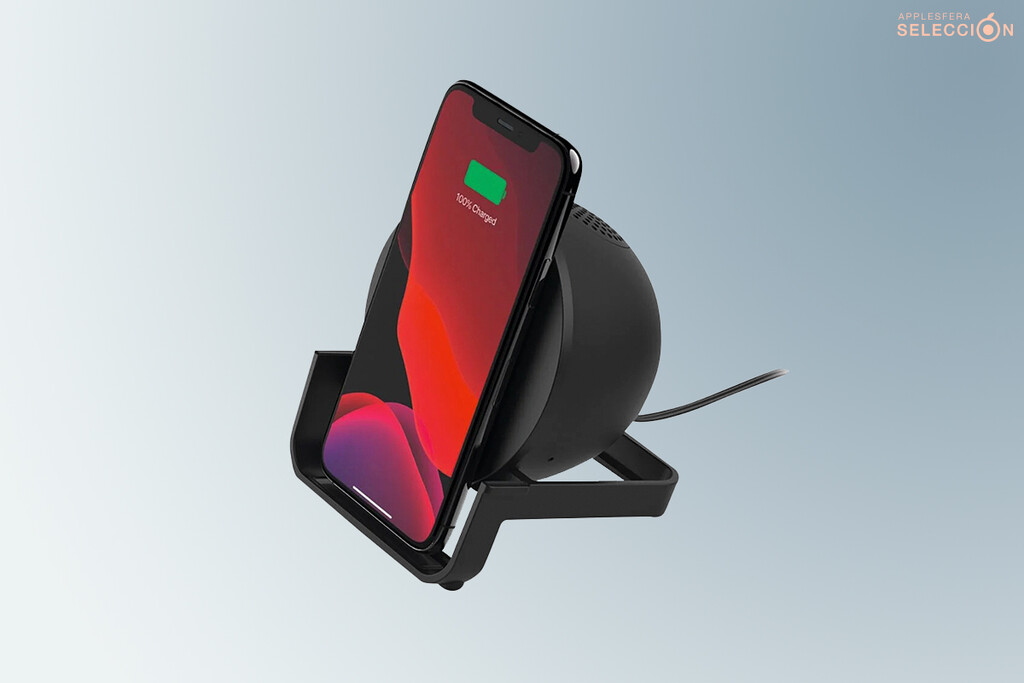 Lidl vende muy barato el cargador Qi para iPhone que también es un altavoz: dos productos en uno Lidl vende muy barato el cargador Qi para iPhone que también es un altavoz: dos productos en uno