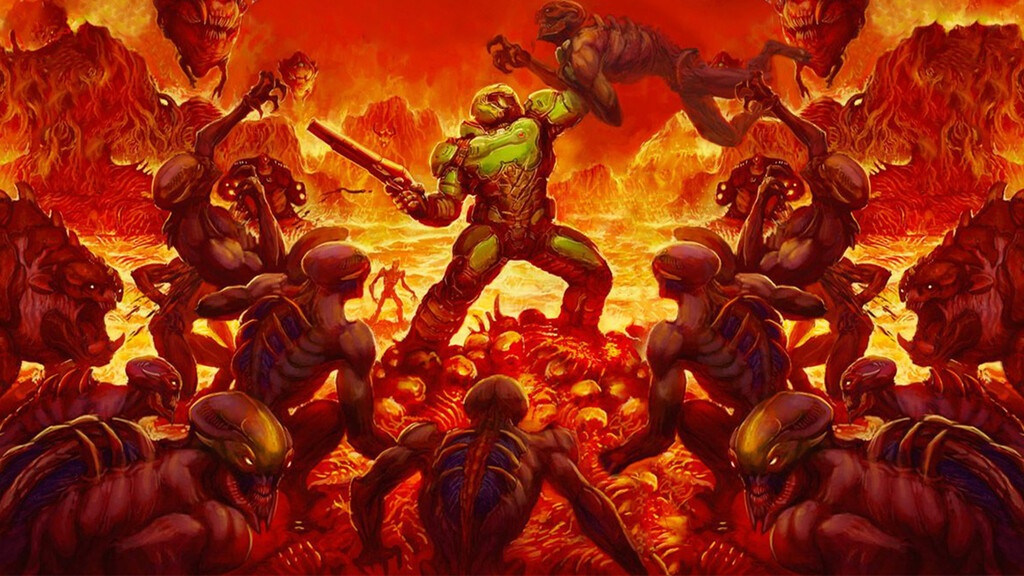 DOOM de 2016 no solo es uno de los mejores FPS de la historia, también tiene una de las mejores secciones de críticas en Steam 