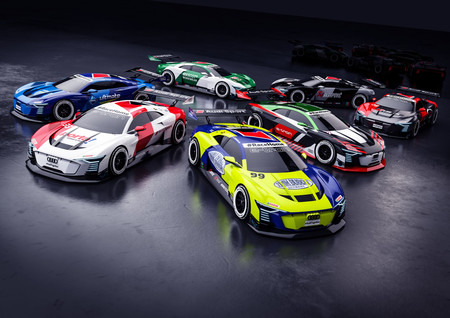 Pilotos de Audi compiten contra usuarios en carreras virtuales por una buena causa